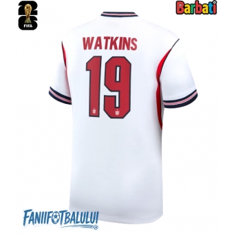 Anglia Ollie Watkins #19 Tricou Fotbal Replică Mondial 2026 Barbati Acasa